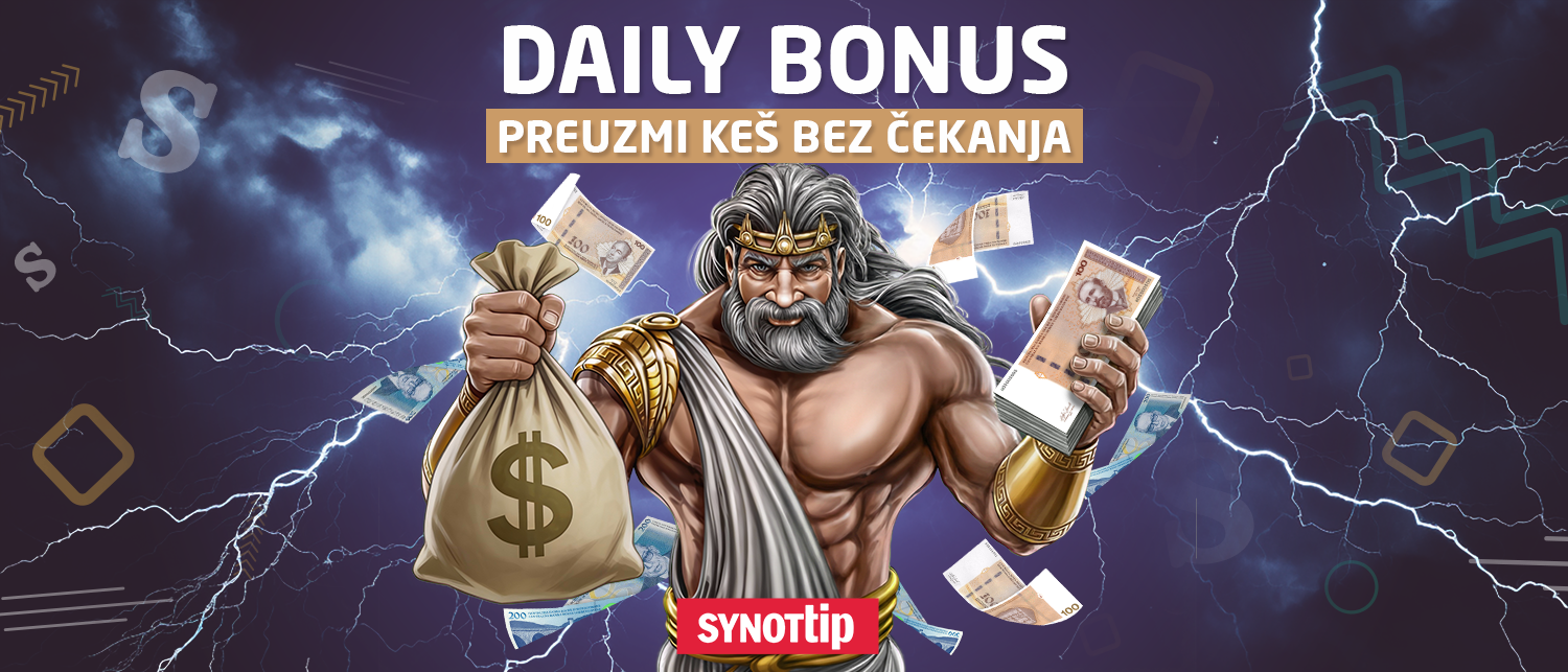 JEDINI DNEVNI BONUS KOJI NUDI ČIST KEŠ - 50 KM DOSTUPNO